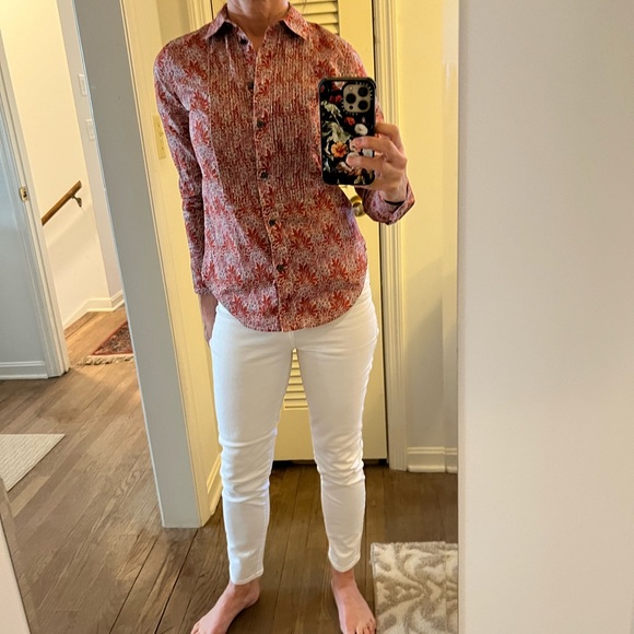 Liberty of London Tuxedo shirt Perfect for this time of year. Size 00. - Picture 2 of 4